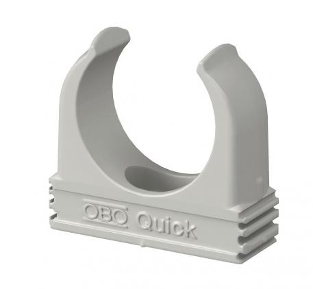 Quick Clip, flame-resistant, stone grey