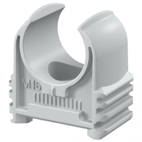 Quick clip, for push-fit anchors, light grey M16