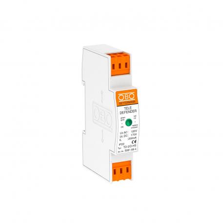 Kombischutzgerät TD-2/D-HSfür ISDN- und DSL-Systeme