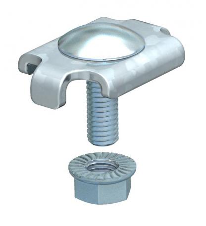 Clamping piece G  | 34 x 22 | Steel | Electrogalvanized