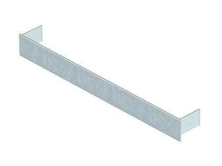 Duct end closure piece, height 28 mm 350 | 28